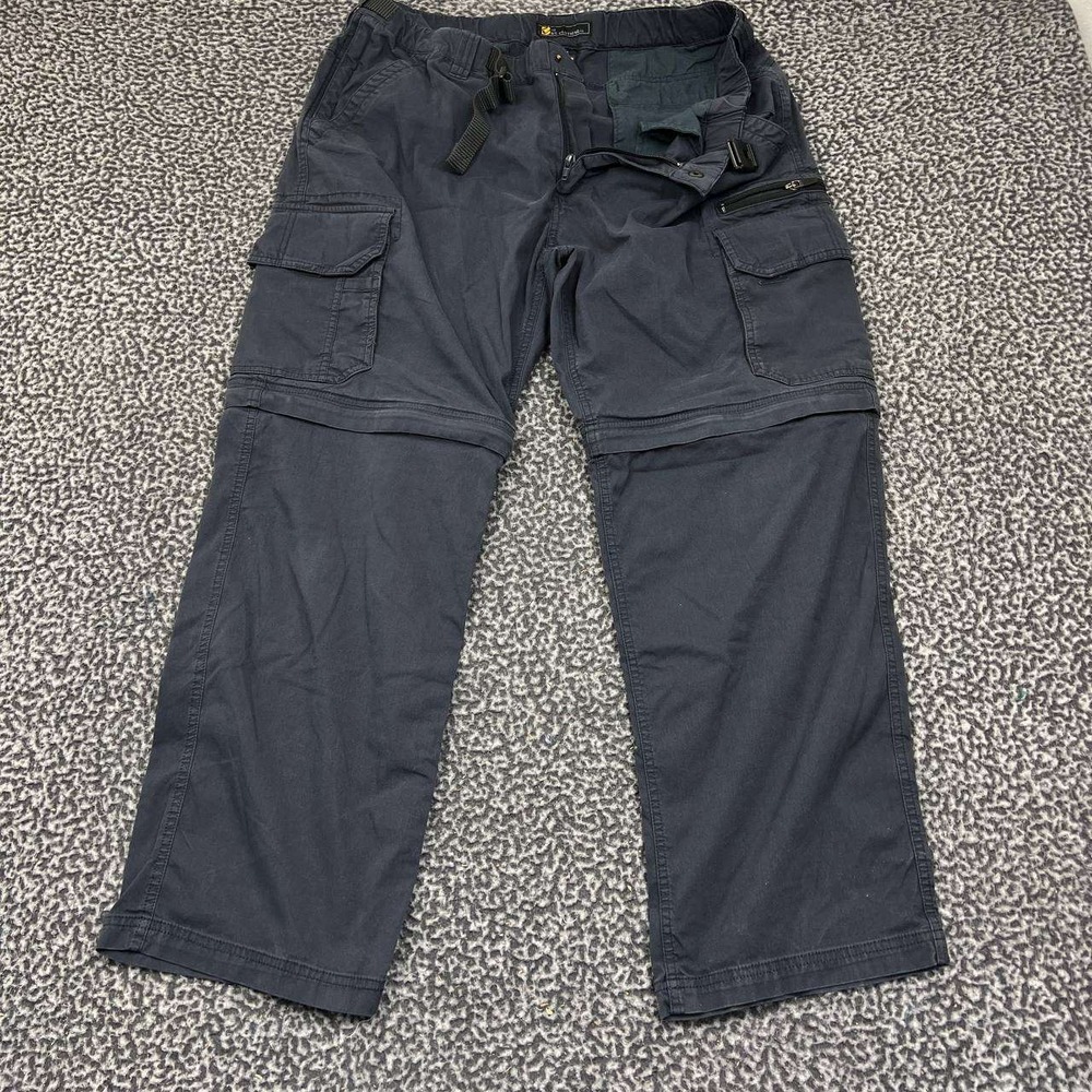 BC Clothing Co. Cargo Pants Men XL‎ Blue Outdoor Pockets 36x30
